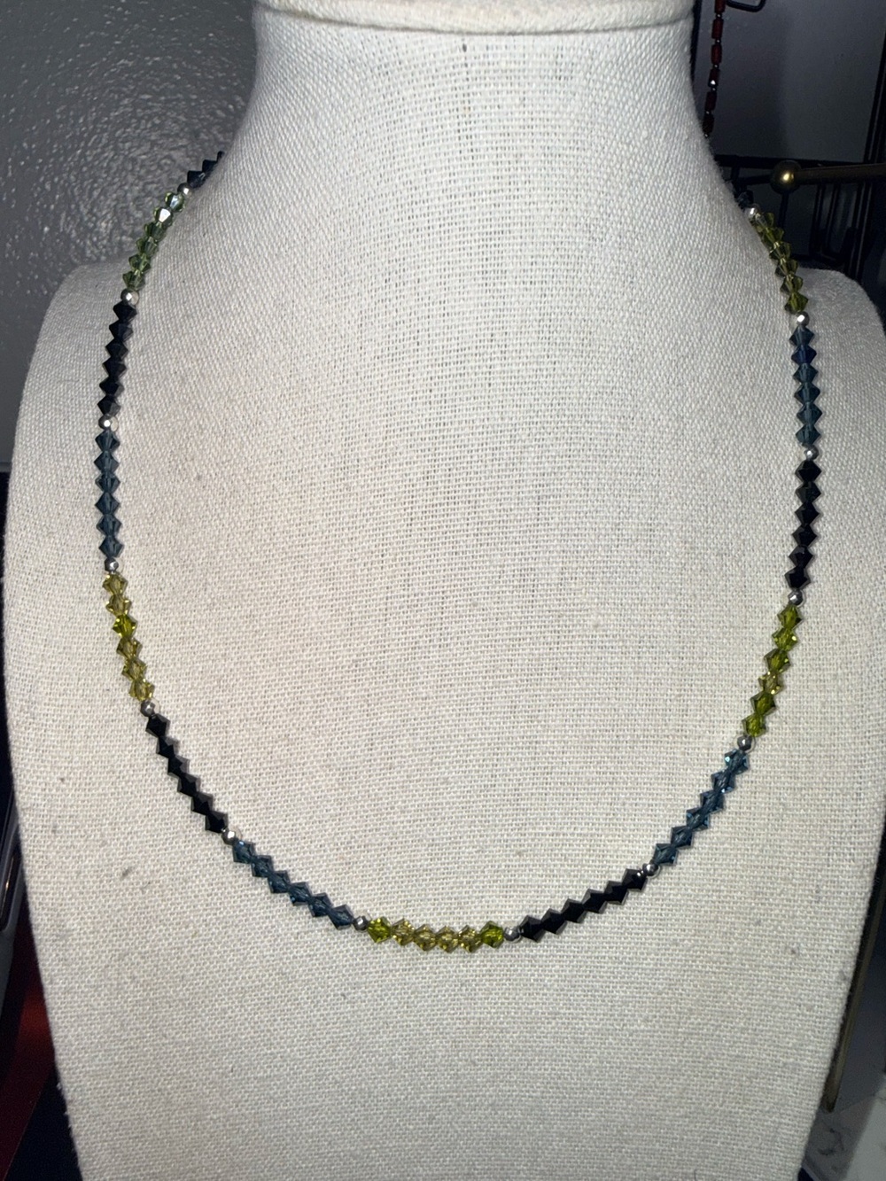Swarovski Crystal Necklace | 4mm Crystal Beads | 17.5” Necklace